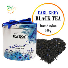 Earl Grey Цейлонский черный чай с бергамотом Secret, Tarlton, 100 г цена и информация | Чай | 220.lv