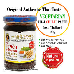 Вегетарианская тайская паста чилиMae Pranom, 228 г цена и информация | Соусы | 220.lv