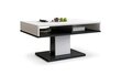 Kafijas galdiņš Belsi, 90x60x45 cm, melns/balts cena un informācija | Žurnālgaldiņi | 220.lv