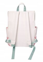 Mugursoma, rozā/balts цена и информация | Школьные рюкзаки, спортивные сумки | 220.lv
