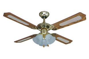 Lampa - ventilators cena un informācija | Griestu lampas-ventilatori | 220.lv