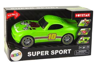 Sporta automašīna ar gaismas un skaņas efektiem, zaļa cena un informācija | Rotaļlietas zēniem | 220.lv