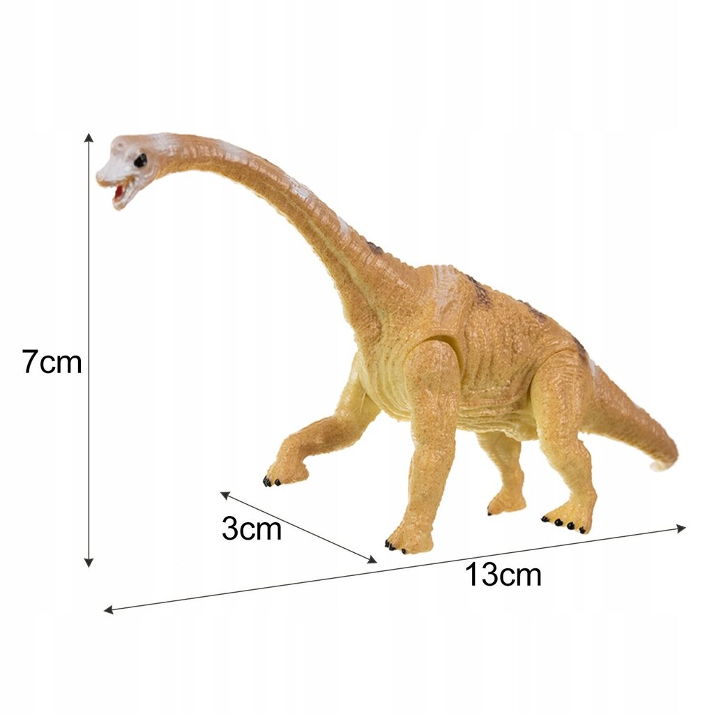 Dinozauru figūriņu komplekts, 6 gab. cena un informācija | Rotaļlietas zēniem | 220.lv