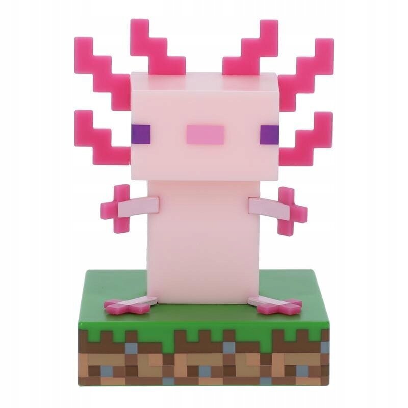 Icons Axolotl Minecraft Lamp, Paladone цена и информация | Datorspēļu suvenīri | 220.lv