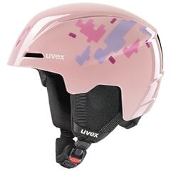 Лыжный шлем Uvex viti pink , puzzle, розовый цена и информация | Лыжные шлемы | 220.lv