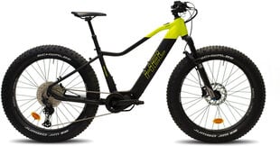 Электрический велосипед Helkama FE12 15", желтый цвет цена и информация | Электровелосипеды | 220.lv