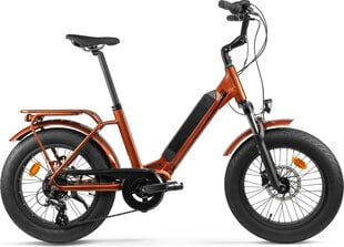 Elektriskais velosipēds GZR Bollir-e 20", brūns cena un informācija | Elektrovelosipēdi | 220.lv