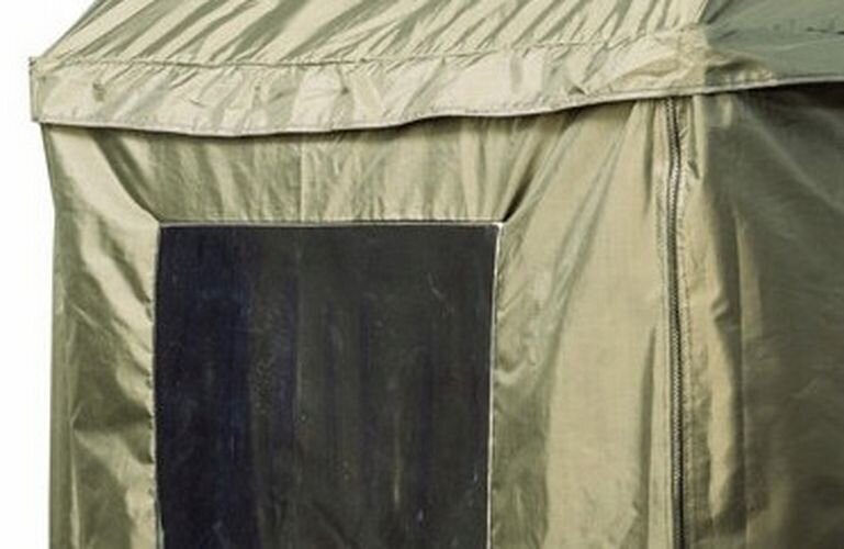 Ūdensizturīgs makšķerēšanas lietussargs Jaxon, 240x240 cm, zaļš цена и информация | Teltis | 220.lv
