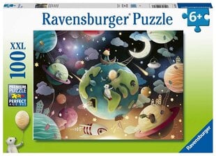 Puzle Ravensburger Planets, 100 det. cena un informācija | Puzles, 3D puzles | 220.lv