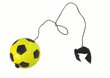 Bumba uz gumijas ar aproci, 6 cm, dzeltena cena un informācija | Attīstošās rotaļlietas | 220.lv