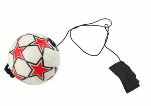 Мяч на резинке с браслетом 6 см, белый цена и информация | Развивающие игрушки | 220.lv