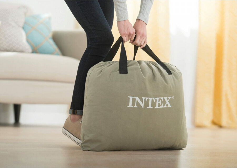 Piepūšamais matracis Intex, 99 x 42 x 191 cm cena un informācija | Piepūšamie matrači un mēbeles | 220.lv