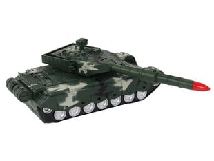 Tālvadības pults vadāms militārais tanks ar skaņas un gaismas efektiem cena un informācija | Rotaļlietas zēniem | 220.lv