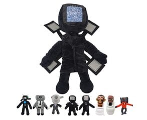 Плюшевая игрушка HappyJoe Skibidi, TV Man Titan, 25 см цена и информация | Мягкие игрушки | 220.lv
