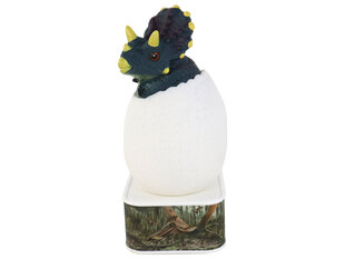 Светодиодная лампа в форме яйца с Трицератопсом цена и информация | Детские светильники | 220.lv