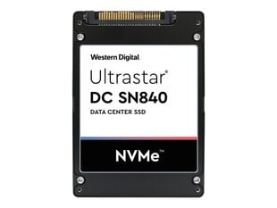 WD Ultrastar DC SN840 WUS4BA119DSP3X1 цена и информация | Внутренние жёсткие диски (HDD, SSD, Hybrid) | 220.lv