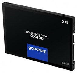 Goodram CX400 SSDPR-CX400-02T-G2 цена и информация | Внутренние жёсткие диски (HDD, SSD, Hybrid) | 220.lv