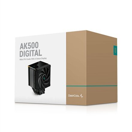 Deepcool AK500 Digital R-AK500-BKADMN-G cena un informācija | Procesora dzesētāji | 220.lv
