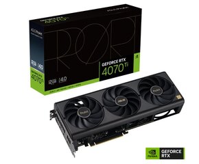 Asus ProArt GeForce RTX 4070 Ti (PROART-RTX4070TI-12G) cena un informācija | Videokartes (GPU) | 220.lv