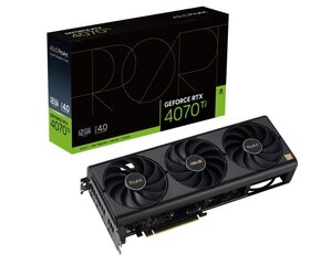 Asus ProArt GeForce RTX 4070 Ti (PROART-RTX4070TI-12G) cena un informācija | Videokartes (GPU) | 220.lv