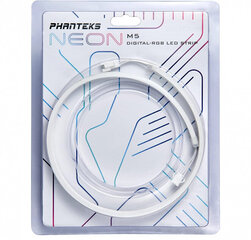 Phanteks Neon D-RGB LED Strip M5 PH-NELEDKT_M5_WT01 cena un informācija | Piederumi korpusiem | 220.lv