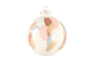 Набор Рождественских елочных игрушек Winteria Glass bauble Art, 8 см, 3 шт. цена и информация | Рождественское украшение CA1029 | 220.lv