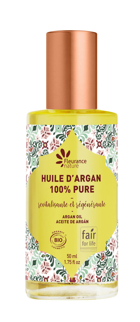 Argana eļļa Fleurance BIO, 50ml cena un informācija | Dušas želejas, eļļas | 220.lv