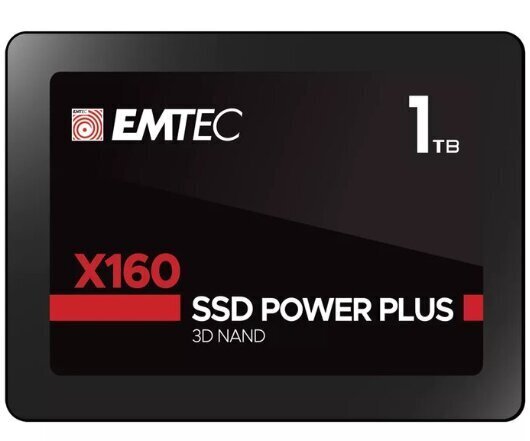 Emtec X160 ECSSD1TNX160 cena un informācija | Iekšējie cietie diski (HDD, SSD, Hybrid) | 220.lv