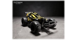 RC auto Overmax, melns/dzeltens cena un informācija | OVERMAX Rotaļlietas, bērnu preces | 220.lv