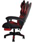 Spēļu krēsls Dunmoon, melns/sarkans cena un informācija | Biroja krēsli | 220.lv