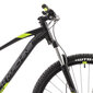 Kalnu velosipēds Rock Machine, 29 Manhatta, melns/dzeltens cena un informācija | Velosipēdi | 220.lv