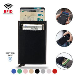 Алюминиевый RFID-кошелек для кредитных карт цена и информация | Женские кошельки, держатели для карточек | 220.lv