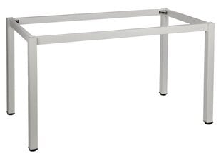 Каркас стола металлический, 136x66x72,5 см, белый цена и информация | Другие принадлежности для мебели | 220.lv