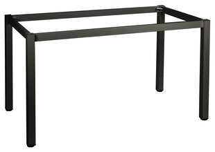 Металлический каркас стола, 76x76x72,5 см, черный цена и информация | Другие принадлежности для мебели | 220.lv