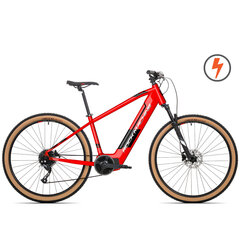 Elektriskais velosipēds Rock Machine 29, sarkans цена и информация | Электровелосипеды | 220.lv