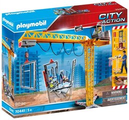 Радиоуправляемый строительный кран 70441 PLAYMOBIL® City Action Radijo цена и информация | Конструкторы и кубики | 220.lv