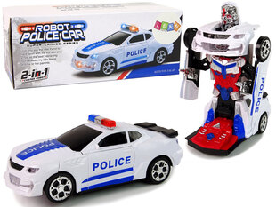Полицейская машина-трансформер, 2 в 1 цена и информация | Игрушки для мальчиков | 220.lv