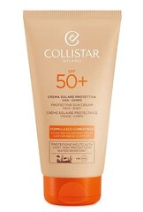 Saules aizsargkrēms Collistar Sun Eco-Compatible - Protective SPF 50+, 150 ml cena un informācija | Sauļošanās krēmi | 220.lv