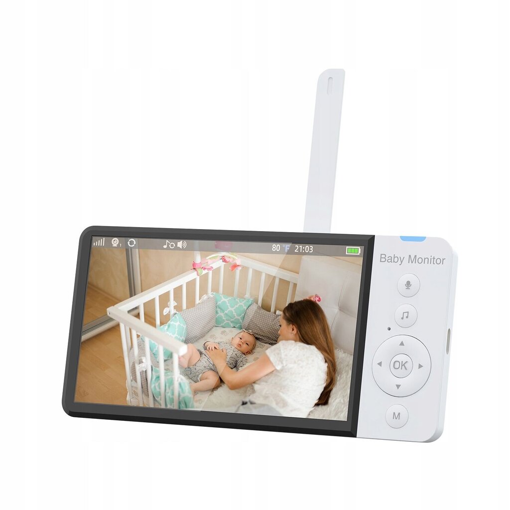 Bērnu monitors Cameleon, balts cena un informācija | Radio un video aukles | 220.lv