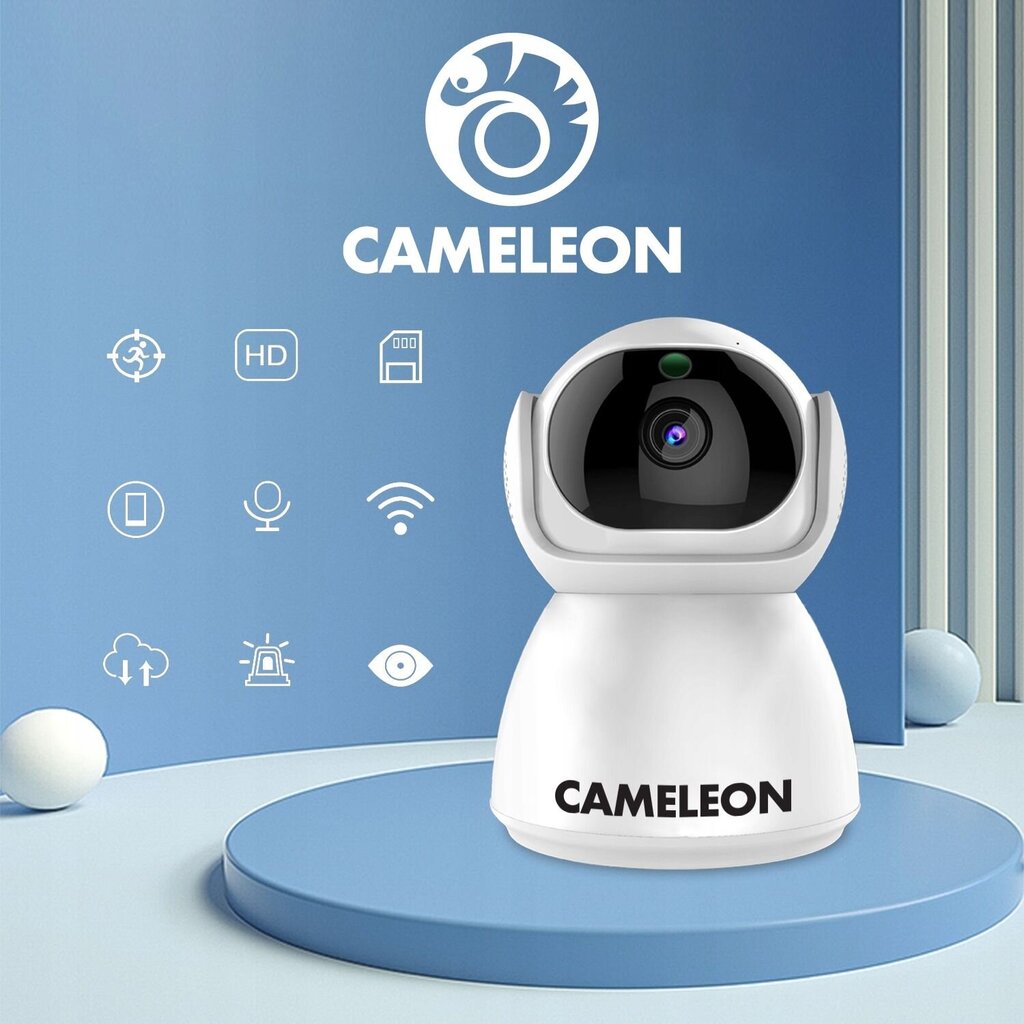 Bērnu monitors Cameleon, balts cena un informācija | Radio un video aukles | 220.lv