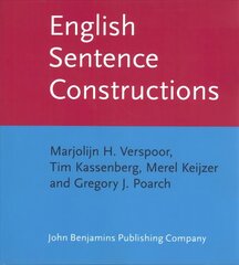 English Sentence Constructions cena un informācija | Svešvalodu mācību materiāli | 220.lv