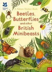 National Trust: Beetles, Butterflies and other British Minibeasts цена и информация | Книги для малышей | 220.lv
