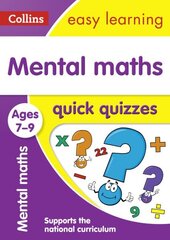 Mental Maths Quick Quizzes Ages 7-9: Ideal for Home Learning, Mental Maths Quick Quizzes Ages 7-9 cena un informācija | Grāmatas pusaudžiem un jauniešiem | 220.lv