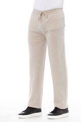 Классические мужские брюки прямого кроя, бежевые цена и информация | Мужские брюки | 220.lv
