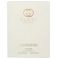 Komplekts Gucci Guilty sievietēm: parfimērijas ūdens EDP, 90 ml + parfimērijas ūdens EDP, 10 ml cena un informācija | Gucci Smaržas, kosmētika | 220.lv
