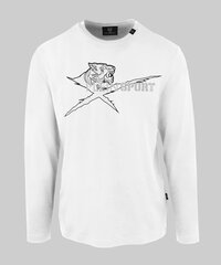 Džemperis vīriešiem Plein Sport FIPSG13, balts cena un informācija | Vīriešu jakas | 220.lv