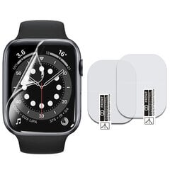 Mocco Premium Hydrogel Film Aizsargplēvītē viedpulksteņu ekrānam Apple Watch 6 40mm cena un informācija | Viedpulksteņu un viedo aproču aksesuāri | 220.lv