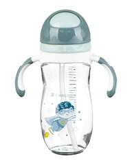 Бутылочка с трубочкой KikkaBoo Tritan Superboy, 12+ месяцев, 300 мл цена и информация | Бутылочки и аксессуары | 220.lv