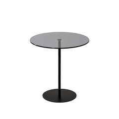Приставной столик Asir, 50x50x50см, черный/серый цена и информация | Журнальные столики | 220.lv