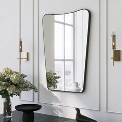 Spogulis Asir, 50x70cm, pelēks цена и информация | Зеркала в ванную | 220.lv